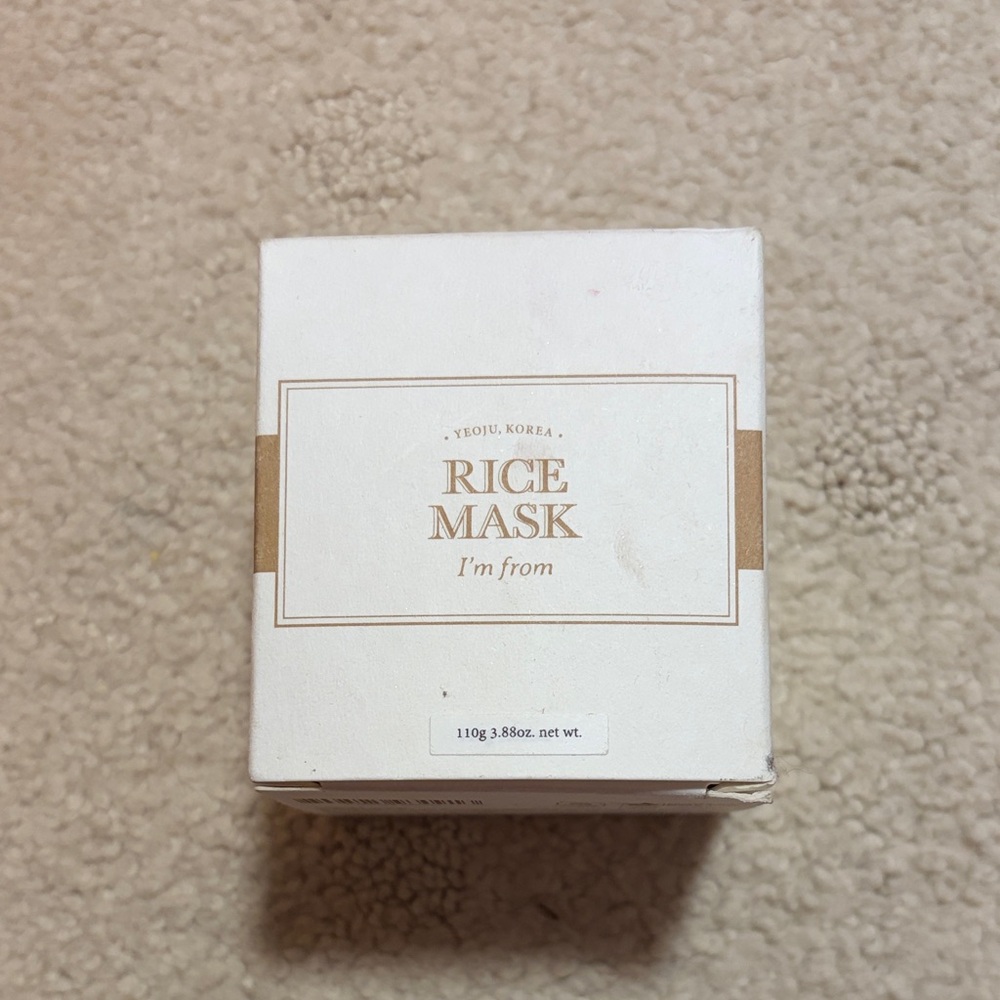 I'm From Korea Rice Mask Korean Skincare